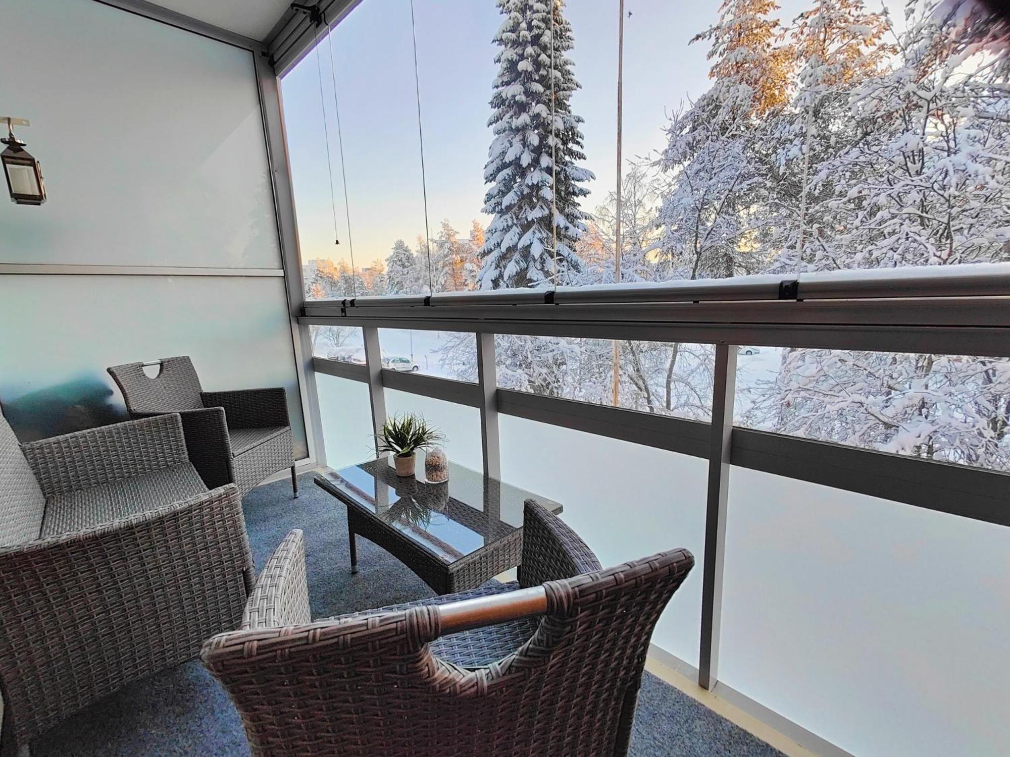 Spacious Apartment With Balcony And Free Wifi Rovaniemi Luaran gambar